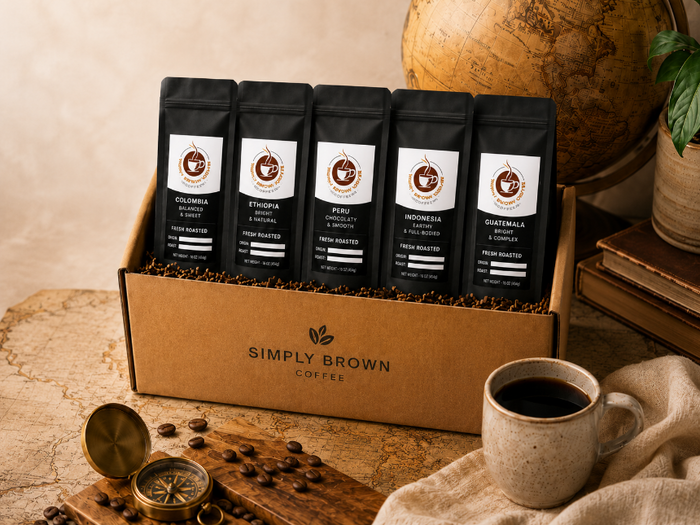 The Explorer Pack coffee box