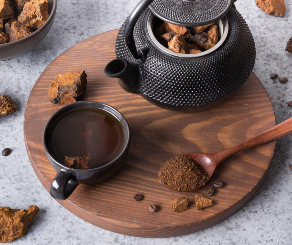 Coffee with Mushrooms Medium Roast - Simply Brown Coffee