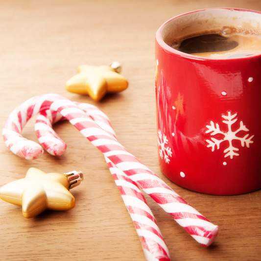 Candy Cane - Simply Brown Coffee